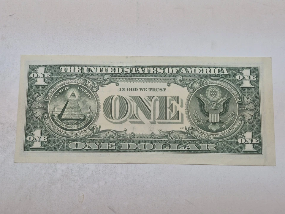 UNC 2 AUG OR 8 FEB 1930 DUAL REV BIRTHDAY NOTE L 1930 02 08 D 1$ ONE DOLLAR BILL - Image 4 of 4