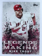 MIKE TROUT 2012 TO 2022 INSERTS PARALLELS BASE You Pick
