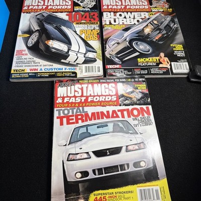 Muscle Mustangs And Fast Fords Magazine Lot
