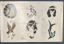 Unknown Artist Vintage Flash Sheet From Old Studio Walls