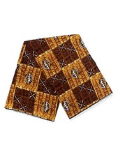 African Print Fabric   6 Yards  100 Cotton Ankara Wax Fabric  Vibrant Ethnic