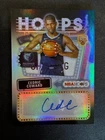 Cedric Coward auto rookie NBA Hoops 2026 Holo Silver