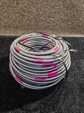 12/2 MC Cable with Ground 200FT Pure Copper 12AWG/2 Metal Clad Wire