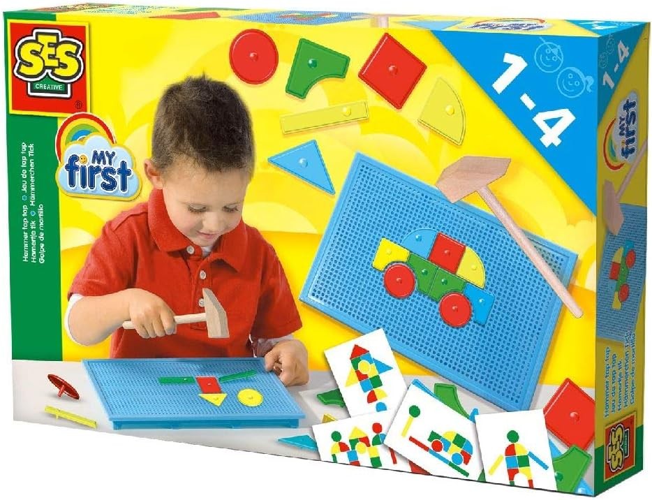 SES Creative 14424 Мой первый Крестиковый молоток, Разноцветный