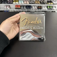 Fender Guitar Strings Original Bullets Pure Nickel Wound 10/38