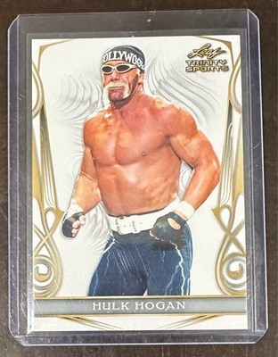 2023 Leaf Trinity WWE Wrestling Card NM Hulk Hogan #S-6