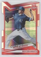 2022 Panini Elite Extra Edition Prime Numbers C Die-Cut 60/189 Brycen Mautz 7m3