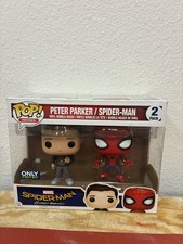 FUNKO POP SPIDER-MAN HOMECOMING PETER PARKER 2-PACK BEST BUY EXCLUSIVE VAULTED