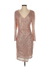 NWT NANETTE Nanette Lepore Women Silver Cocktail Dress 4