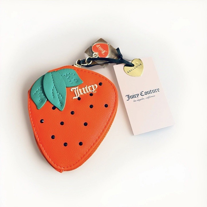 🍓NWT Juicy Couture Strawberry Coin Purse