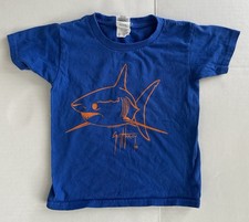 Toddler Guy Harvey Shark Shirt Blue 4T