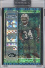 2005 Bowman Chrome Green X-Fractor 49/50 Justin Miller #118 0b5