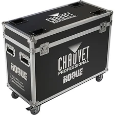 CHAUVET DJ 2-Fixture Road Case for Maverick Force S/1 Spot, S/2 Profile, Black