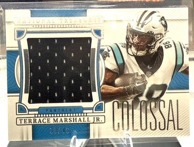 2022 Panini National Treasures Colossal Materials Terrace Marshall Jr. /49