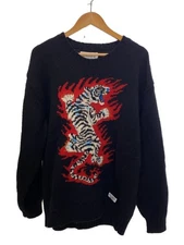 WACKO MARIA Knit Sweater(Thick) XL Wool BLK