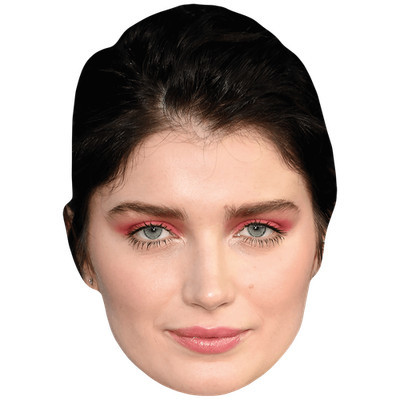 Eve Hewson (Make Up) Promi Maske, flaches Kartengesicht, Kostüm Maske