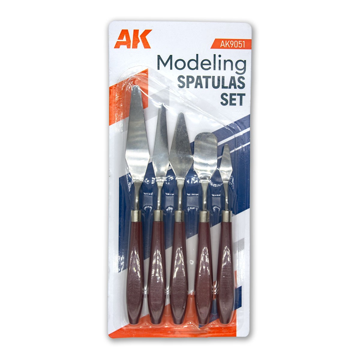 Modeling Spatula Set - Hobby Tools & Accessories - AK Interactive - Brand New