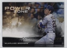 2019 Topps Stadium Club Power Zone Black Foil /99 Christian Yelich #PZ-18 0ja4