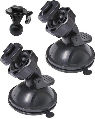 Glucrean Suction Cup Mount for Yi Dash Cam 2.7', Uniden Dashcam, Black Box G1...