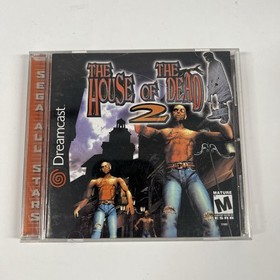 House Of The Dead 2 Sega All Stars Sega Dreamcast CIB Complete In Box w/ Manual