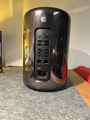 Mac Pro 2013 (6.1)  12-Core 2.7 GHz Xeon, 64 GB RAM, D500, 512 GB SSD