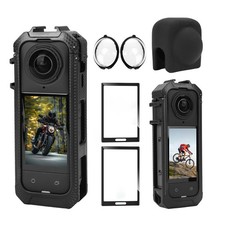 for Insta 360 X5 Camera Mount Case Cover/Tempered Glass Screen Protector/Fron...