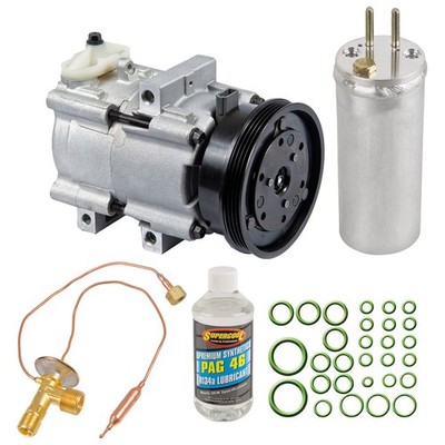 For Hyundai Accent 1995 1996 1997 1998 AC Compressor w/ A/C Repair Kit