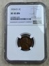 1924-D XF45 NGC BN Lincoln Cent Semi Key Date Nice Consistent Look Denver Lincoln Wheat