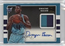 2017 Panini Donruss Rookie Materials Signatures Prime 9/10 Dwayne Bacon Auto 9l4