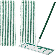 Libman Wet Dry Microfiber Mop Refills - 2 Pack Reusable Washable Microfiber