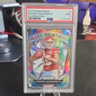 2017 Rookie Illumination Patrick Mahomes II Chiefs Silver Prizm #3 PSA 9