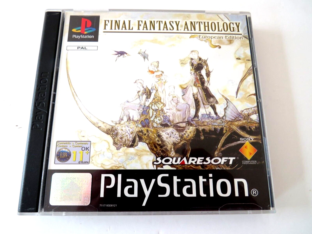 Final Fantasy Anthology (FF IV & FF V) – PS1 PAL – Édition Promo Press – Français