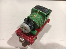 Diecast Snow Covered Percy for Thomas and Friends Take N Play or Take Along