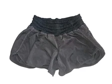 Lululemon Tracker Short V Low-Rise (4-Way Stretch) 4” Size 10 Black