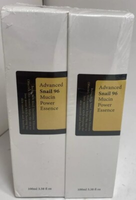 2 X Advanced Snail 96 Mucin Power Essence New Sealed 100ml ea