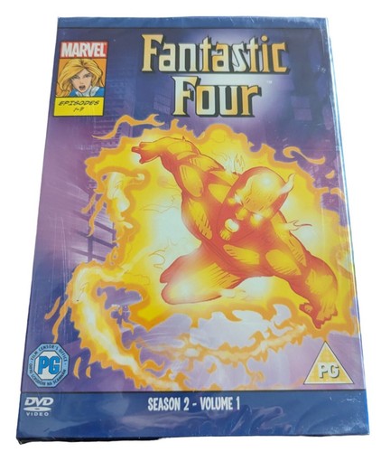 Fantastic Four animierte Serie Staffel 2 Band 1 DVD brandneu & versiegelt