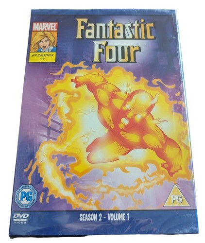 Fantastic Four Animated Series Season 2 Volume 1 DVD Brand New & Sealed - Afbeelding 1 van 2