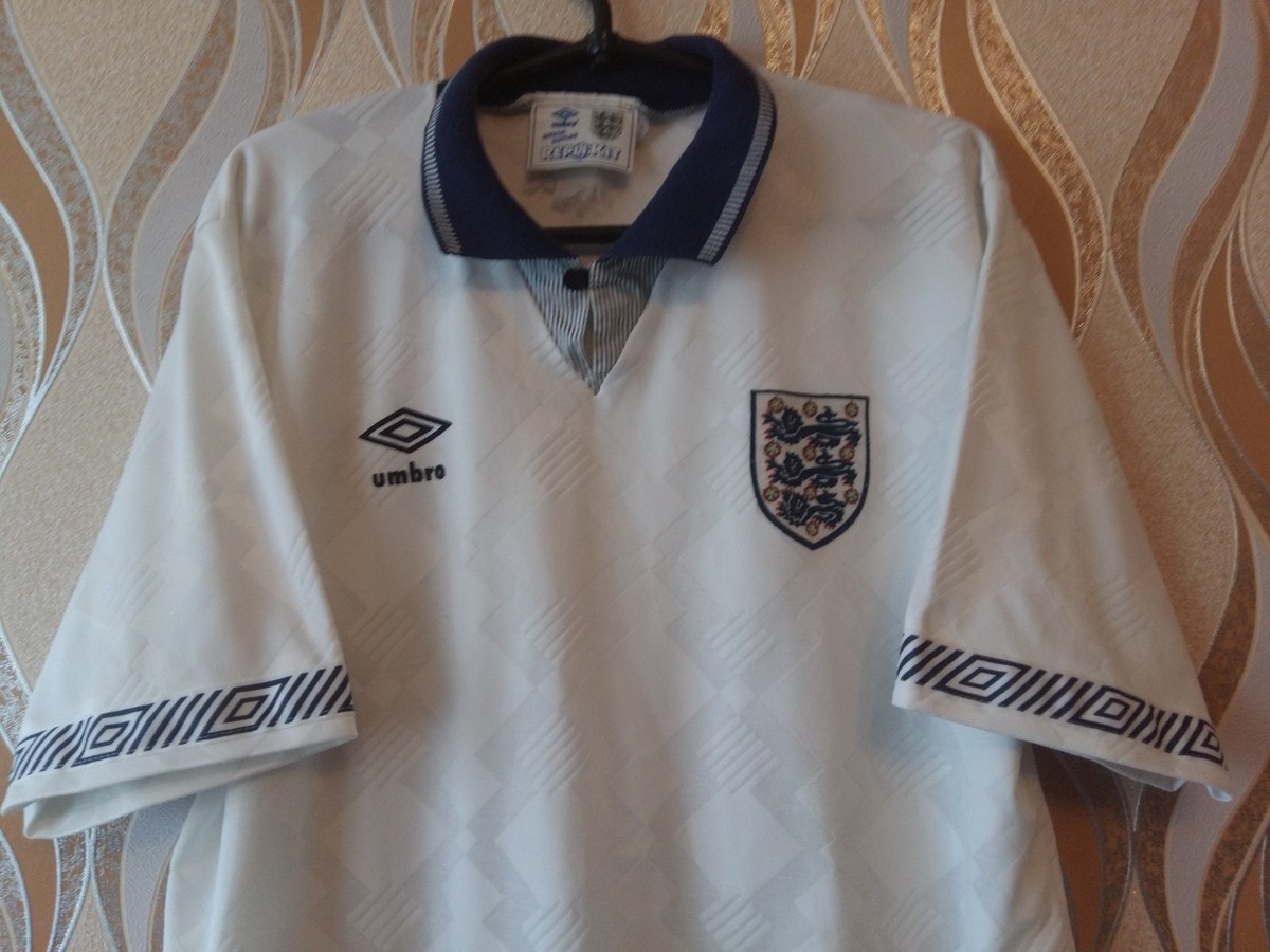 ウェア 1990s UMBRO Football Polo Shirt Vintage 90s Football Polo Shirt Umbro England National Team