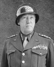 GENERAL GEORGE S. PATTON PORTRAIT WORLD WAR 2 WWII PHOTO PHOTOGRAPH PICTURE