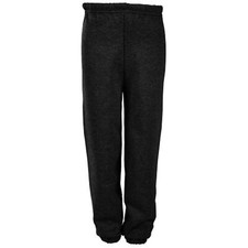 Russell Athletic Dri-Power Closed Bottom Sweatpants - Youth Large - Black