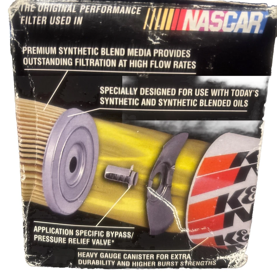 K&N HP-2004 Filter Performance Gold Oil Filter Brand New Sealed - Image 3 of 4