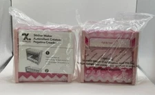Xyron 1.5" Pink Zig Zag Create-A-Sticker Disposable Machine& Adhesive-Recyclable