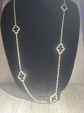 Thissle Bee Sterling .925 32 Inch Necklace