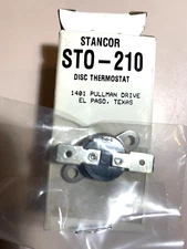 STANCOR Disc Thermostat STO-210