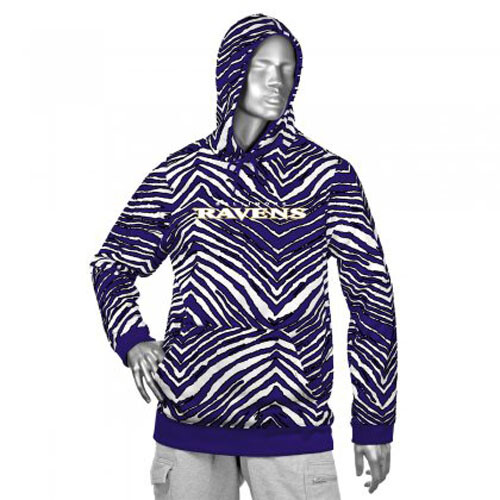 Zubaz Men's Static Hoodie — Officially Licensed NFL Team Gear, Bold Prints, Polyester Fan Hoodie