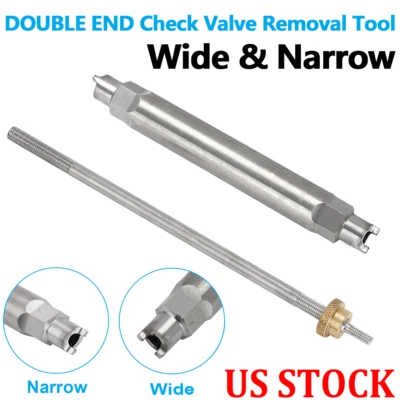 JUNOMABIX Wide & Narrow Slot Check Valve Removal Tool For Lantern Stove 220b Double End US