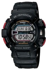 CASIO G-9000-1V MUDMAN G-SHOCK Black Resin Digital Chrono 200M Sport Watch $120