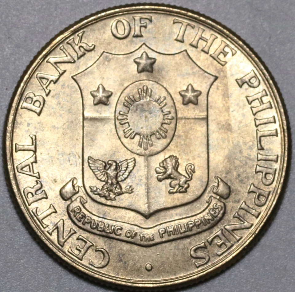 1958 Philippines 50 Centavos Choice BU US Design Coin (25051005R) - Image 2 of 2