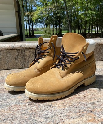 timberland wheat white