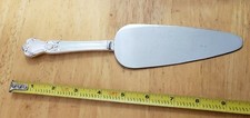 MID CENTURY VINTAGE 1950 SIGNATURE SILVERPLATED PIE PASTRY CAKE SERVER